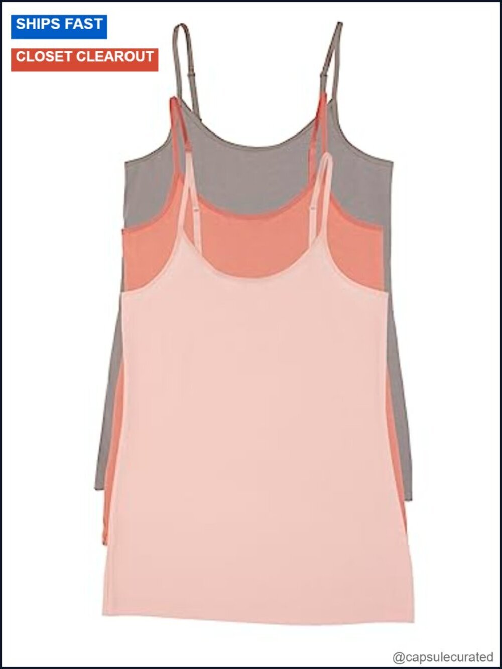 Premium Micro Modal Camisole Tank Top - Soft Breathable Layering Essential - 3